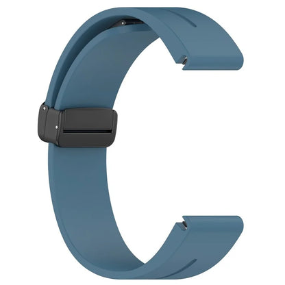 For Garmin Fenix 7 / Forerunner 965 / 955 / 945 / 935 Silicone Band Black Buckle 22mm Watch Strap