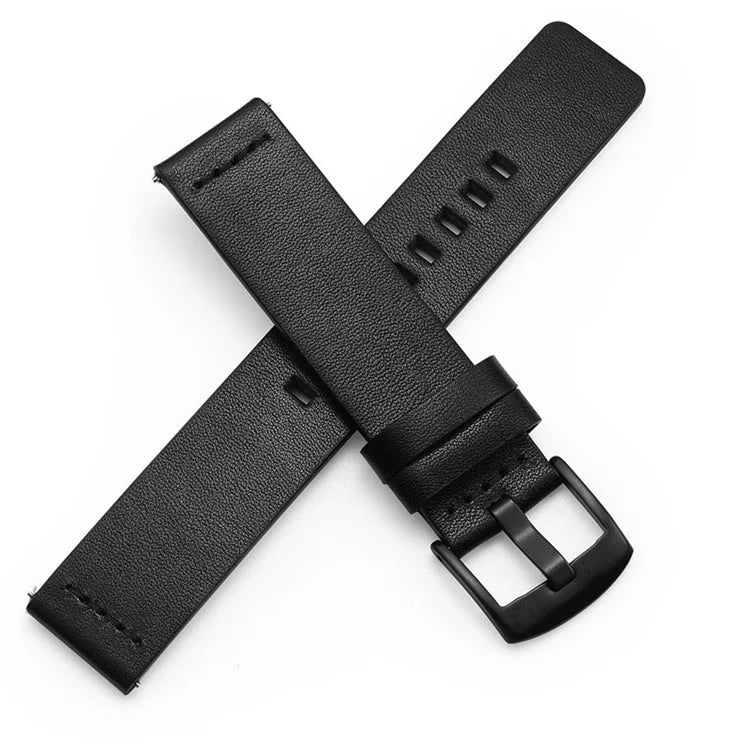 For Suunto 9 / 9 Baro / 7 Replacement Watch Band 24mm PU Leather Watch Strap