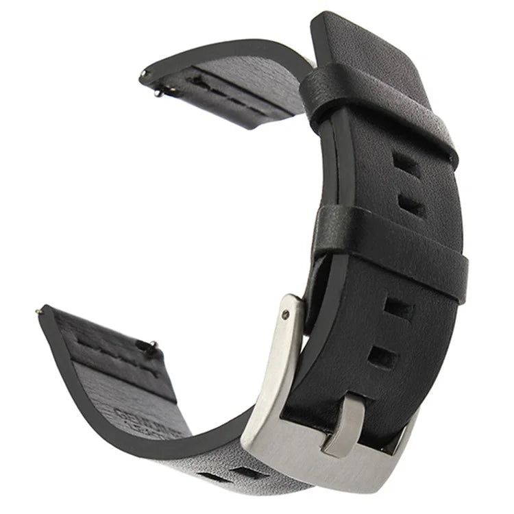 For Suunto 9 / 9 Baro / 7 Replacement Watch Band 24mm PU Leather Watch Strap
