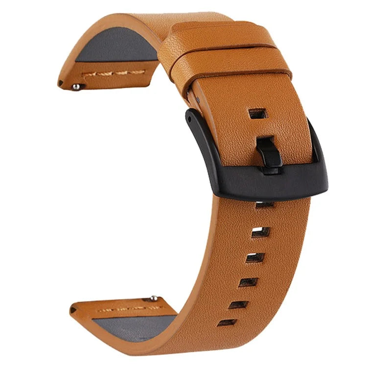 For Suunto 9 / 9 Baro / 7 Replacement Watch Band 24mm PU Leather Watch Strap