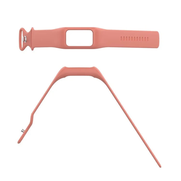 For Fitbit Charge 6 / 5 / 4 / 3 Watch Strap Integrate Silicone Watch Band with Case Cover