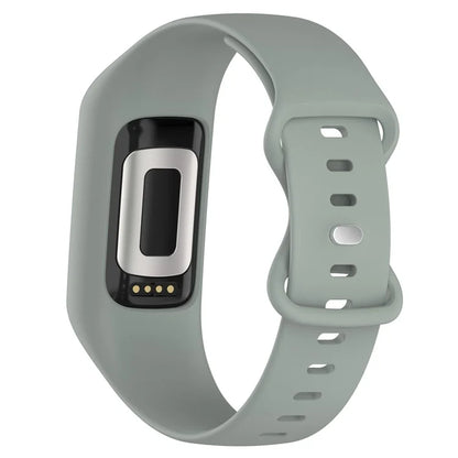 For Fitbit Charge 6 / 5 / 4 / 3 Watch Strap Integrate Silicone Watch Band with Case Cover