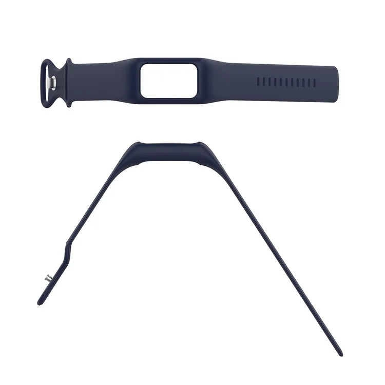 For Fitbit Charge 6 / 5 / 4 / 3 Watch Strap Integrate Silicone Watch Band with Case Cover