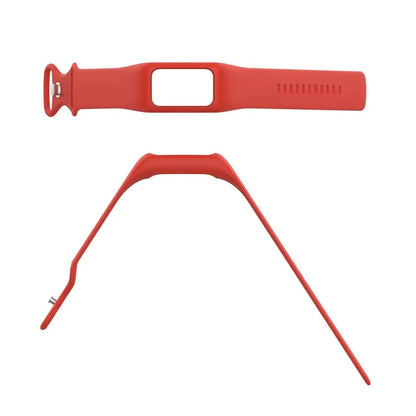 For Fitbit Charge 6 / 5 / 4 / 3 Watch Strap Integrate Silicone Watch Band with Case Cover