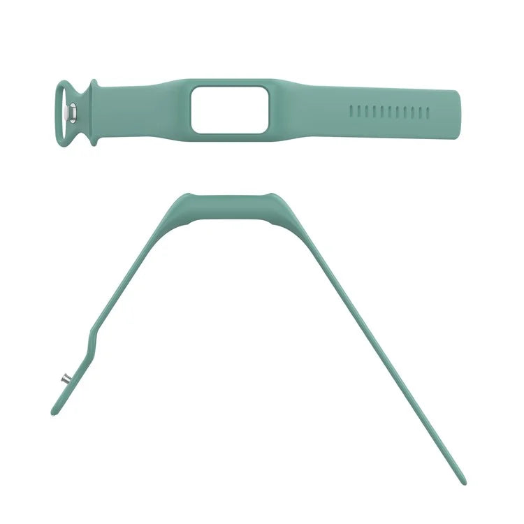 For Fitbit Charge 6 / 5 / 4 / 3 Watch Strap Integrate Silicone Watch Band with Case Cover