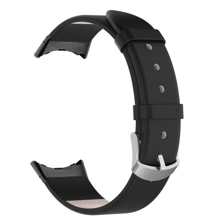 For Google Pixel Watch 2 / Pixel Watch PU Leather Watch Strap Quick Release Watch Band