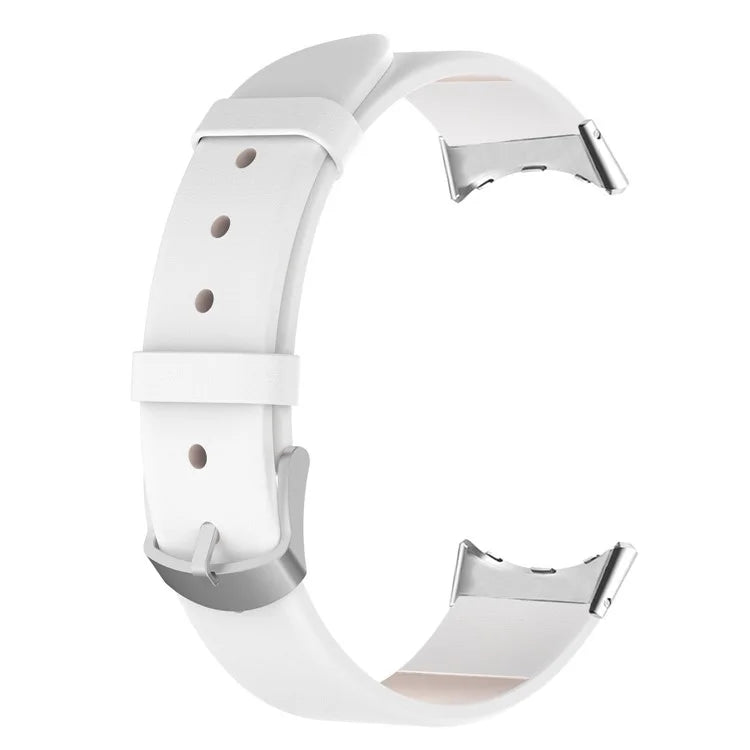 For Google Pixel Watch 2 / Pixel Watch PU Leather Watch Strap Quick Release Watch Band