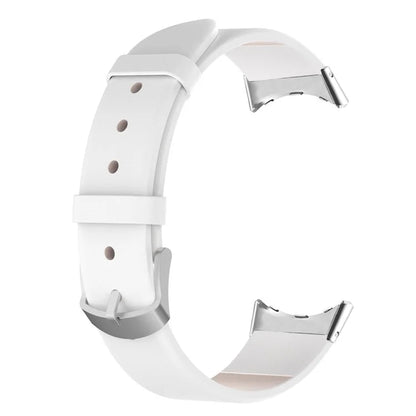 For Google Pixel Watch 2 / Pixel Watch PU Leather Watch Strap Quick Release Watch Band