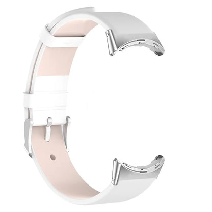 For Google Pixel Watch 2 / Pixel Watch PU Leather Watch Strap Quick Release Watch Band