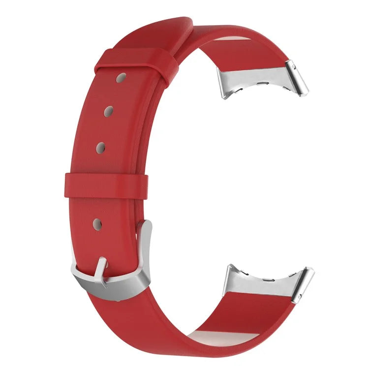 For Google Pixel Watch 2 / Pixel Watch PU Leather Watch Strap Quick Release Watch Band