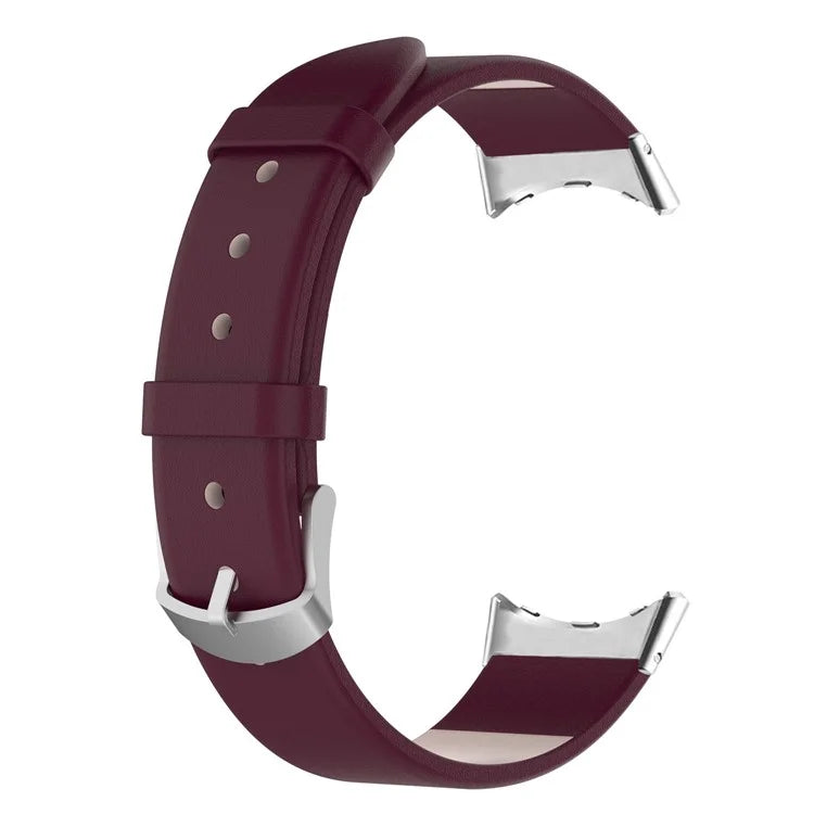 For Google Pixel Watch 2 / Pixel Watch PU Leather Watch Strap Quick Release Watch Band