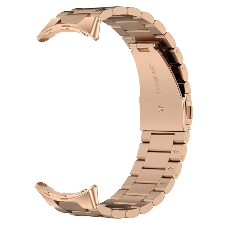 For Google Pixel Watch / Watch 2 Stainless Steel Watch Strap Integrate Replacement Watch Band