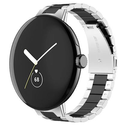 For Google Pixel Watch / Watch 2 Stainless Steel Watch Strap Integrate Replacement Watch Band