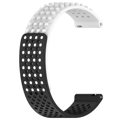 For Garmin vivoactive 5 / GarminActive 5 / Venu Sq 2 Silicone Watch Strap 20mm Breathable Watch Band