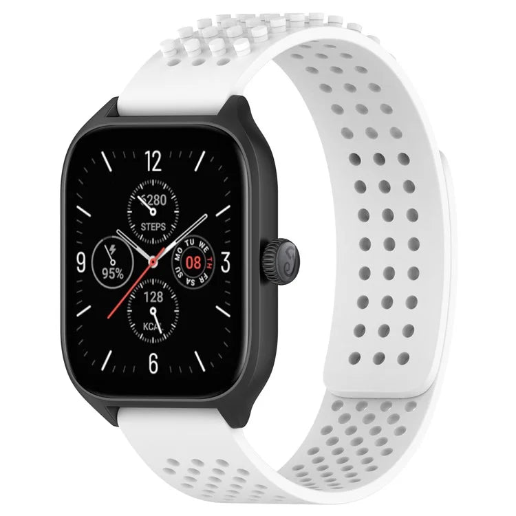 For Garmin vivoactive 5 / GarminActive 5 / Venu Sq 2 Silicone Watch Strap 20mm Breathable Watch Band