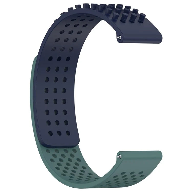 For Garmin vivoactive 5 / GarminActive 5 / Venu Sq 2 Silicone Watch Strap 20mm Breathable Watch Band
