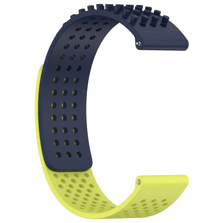 For Garmin vivoactive 5 / GarminActive 5 / Venu Sq 2 Silicone Watch Strap 20mm Breathable Watch Band