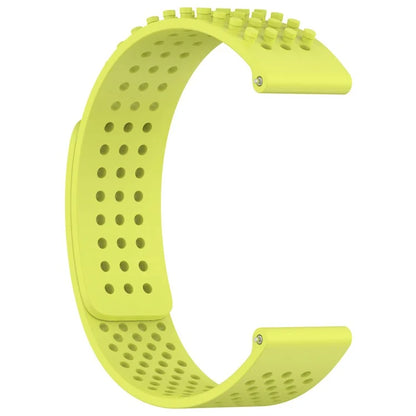 For Garmin vivoactive 5 / GarminActive 5 / Venu Sq 2 Silicone Watch Strap 20mm Breathable Watch Band