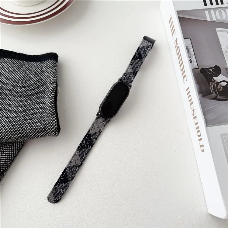 For Xiaomi Smart Band 8 Smartwatch Strap Adjustable Canvas Watch Band