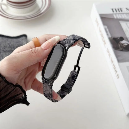 For Xiaomi Smart Band 8 Smartwatch Strap Adjustable Canvas Watch Band