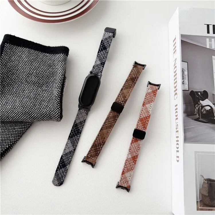 For Xiaomi Smart Band 8 Smartwatch Strap Adjustable Canvas Watch Band