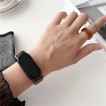 For Xiaomi Smart Band 8 Smartwatch Strap Adjustable Canvas Watch Band