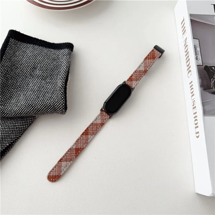 For Xiaomi Smart Band 8 Smartwatch Strap Adjustable Canvas Watch Band
