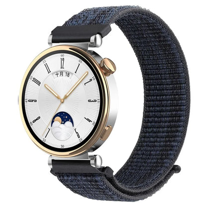 For Huawei Watch GT 4 41mm / Garmin Venu 3S Nylon Watch Strap 18mm Sports Watchband