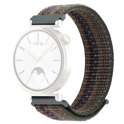 For Huawei Watch GT 4 41mm / Garmin Venu 3S Nylon Watch Strap 18mm Sports Watchband