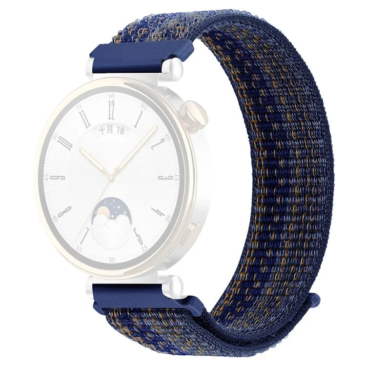 For Huawei Watch GT 4 41mm / Garmin Venu 3S Nylon Watch Strap 18mm Sports Watchband