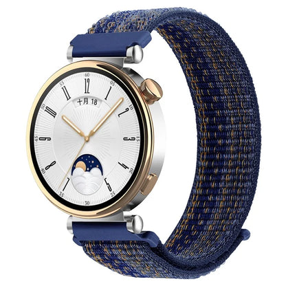 For Huawei Watch GT 4 41mm / Garmin Venu 3S Nylon Watch Strap 18mm Sports Watchband