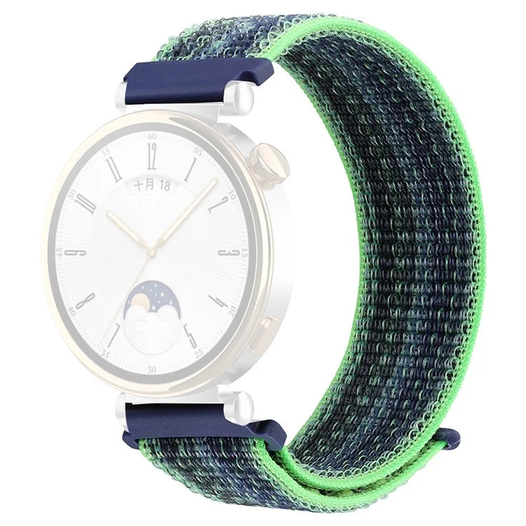 For Huawei Watch GT 4 41mm / Garmin Venu 3S Nylon Watch Strap 18mm Sports Watchband