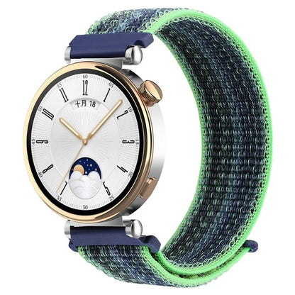 For Huawei Watch GT 4 41mm / Garmin Venu 3S Nylon Watch Strap 18mm Sports Watchband