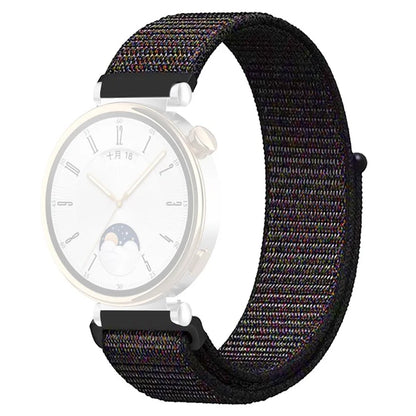 For Huawei Watch GT 4 41mm / Garmin Venu 3S Watch Band 18mm Nylon Loop Adjustable Wrist Strap