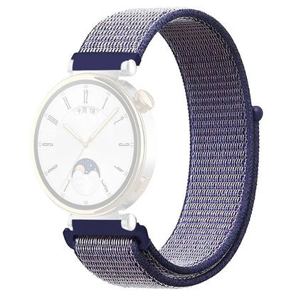 For Huawei Watch GT 4 41mm / Garmin Venu 3S Watch Band 18mm Nylon Loop Adjustable Wrist Strap