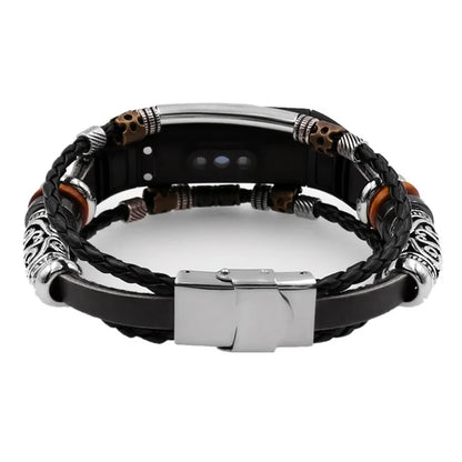 For Honor Band 4 / 5 Wrist Band Vintage Watch Beaded Bracelet