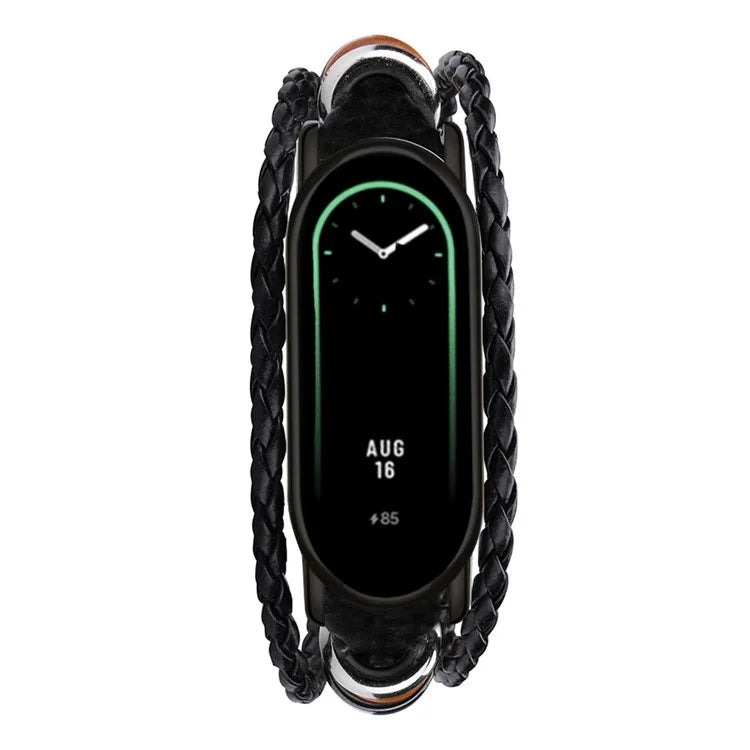 For Xiaomi Smart Band 8 / Band 8 NFC Watch Bands Ethnic Style Beaded Retro Strap with Connector