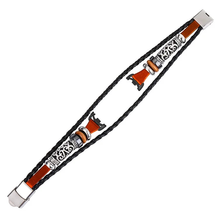 For Xiaomi Smart Band 8 / Band 8 NFC Watch Bands Ethnic Style Beaded Retro Strap with Connector