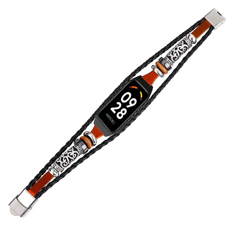 For Xiaomi Redmi Band 2 Ethnic Style Watch Strap DIY Beads Wrist Band Bracelet