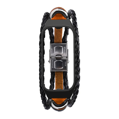 For Xiaomi Redmi Band 2 Ethnic Style Watch Strap DIY Beads Wrist Band Bracelet