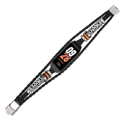 For Xiaomi Smart Band 8 Active Beads Watch Strap Ethnic DIY Watch Band Replacement