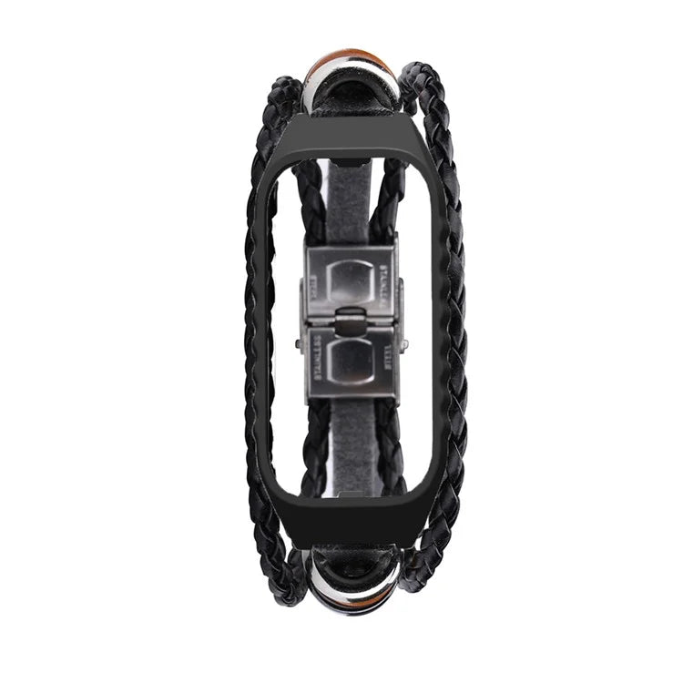 For Xiaomi Smart Band 8 Active Beads Watch Strap Ethnic DIY Watch Band Replacement