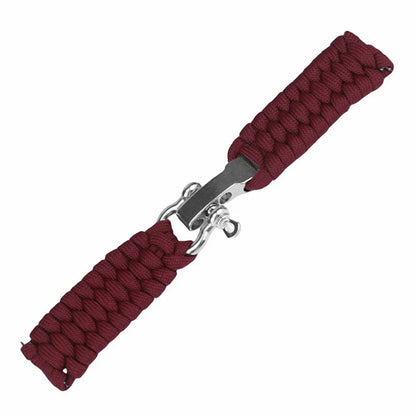 For Huawei Watch GT4 46mm / Samsung Galaxy Watch3 45mm Watch Strap 22mm Braided Rope Wrist Band
