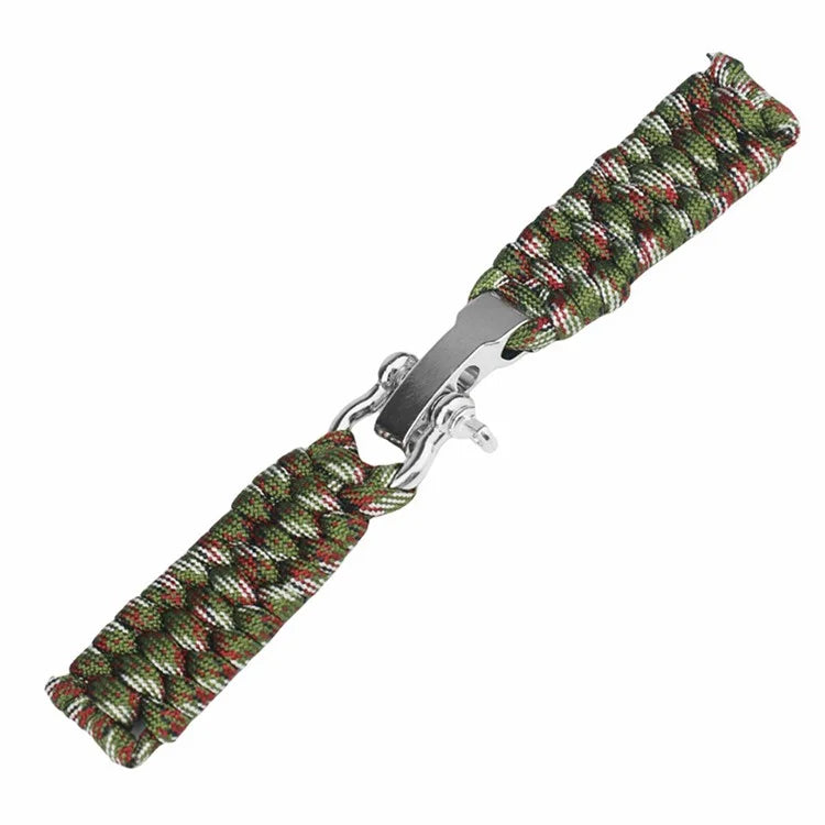 For Huawei Watch GT4 46mm / Samsung Galaxy Watch3 45mm Watch Strap 22mm Braided Rope Wrist Band