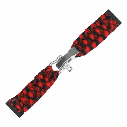 For Suunto Spartan Sport Wrist HR Baro / Suunto 7 / Suunto 9 24mm Watch Band Braided Rope Wrist Strap Bracelet
