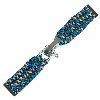 For Suunto Spartan Sport Wrist HR Baro / Suunto 7 / Suunto 9 24mm Watch Band Braided Rope Wrist Strap Bracelet