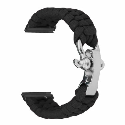 For Suunto Spartan Sport Wrist HR Baro / Suunto 7 / Suunto 9 24mm Watch Band Braided Rope Wrist Strap Bracelet