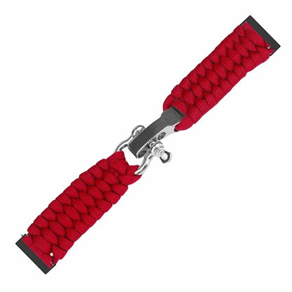 For Suunto Spartan Sport Wrist HR Baro / Suunto 7 / Suunto 9 24mm Watch Band Braided Rope Wrist Strap Bracelet