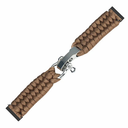 For Suunto Spartan Sport Wrist HR Baro / Suunto 7 / Suunto 9 24mm Watch Band Braided Rope Wrist Strap Bracelet