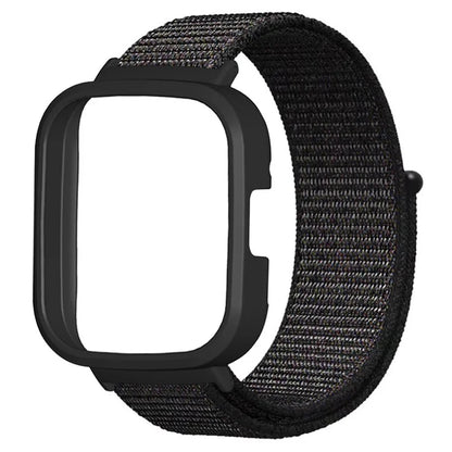 For Xiaomi Redmi Watch 3 Nylon Watch Band Adjustable Wrist Strap with Watch Case